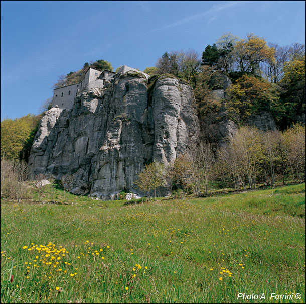 Casentino: Cliff of the Stimmate