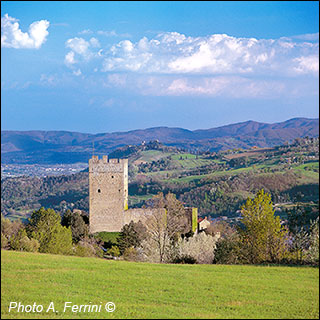 Porciano Castle: spring