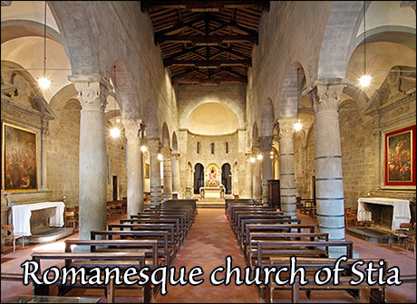 Romanesque church of Stia