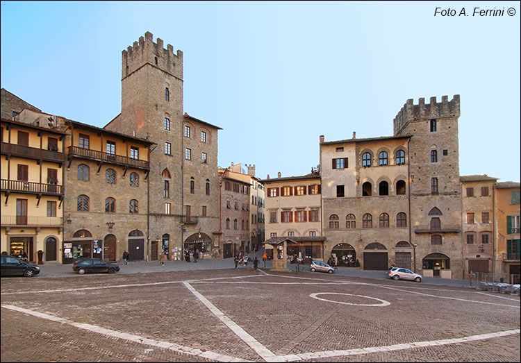 Piazza Vasari Arezzo 