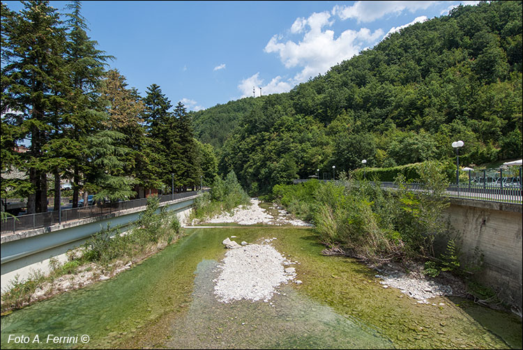 Il Fiume Savio a Bagno di Romagna