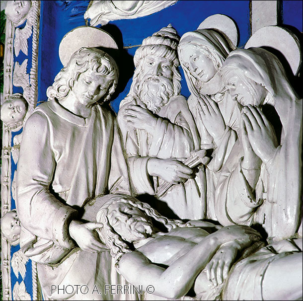 Luca della Robbia il Giovane, terracotta a Bibbiena