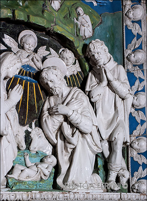 Luca della Robbia il Giovane, Natività a Bibbiena