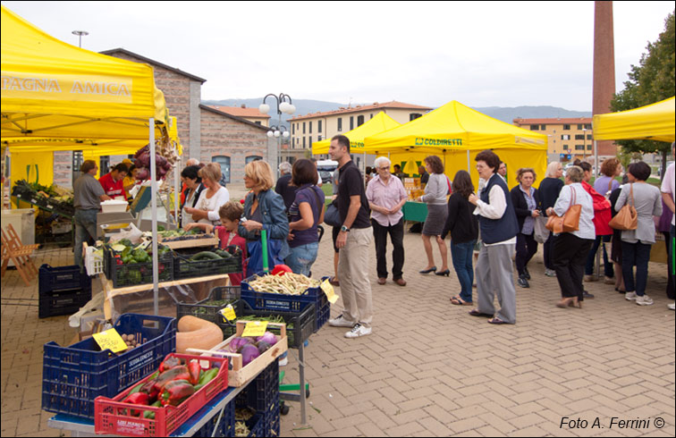 Bibbiena, mercatino agricolo