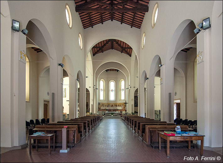 Soci, interno della chiesa nuova