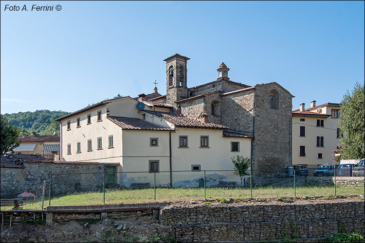 Chiesa di Partina, retro.