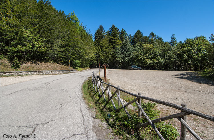 Strada carrabile per la Burraia