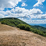 Prati Burraia panorama vista Casentino