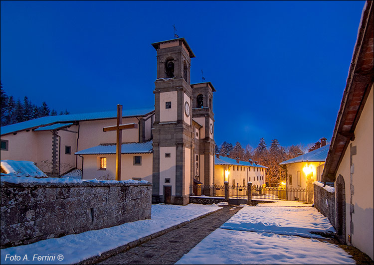 Neve all'Eremo di Camaldoli