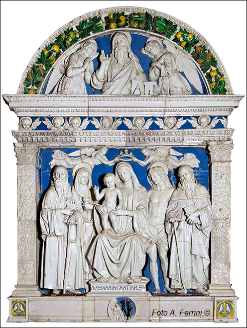 Eremo di Camaldoli, Andrea Della Robbia