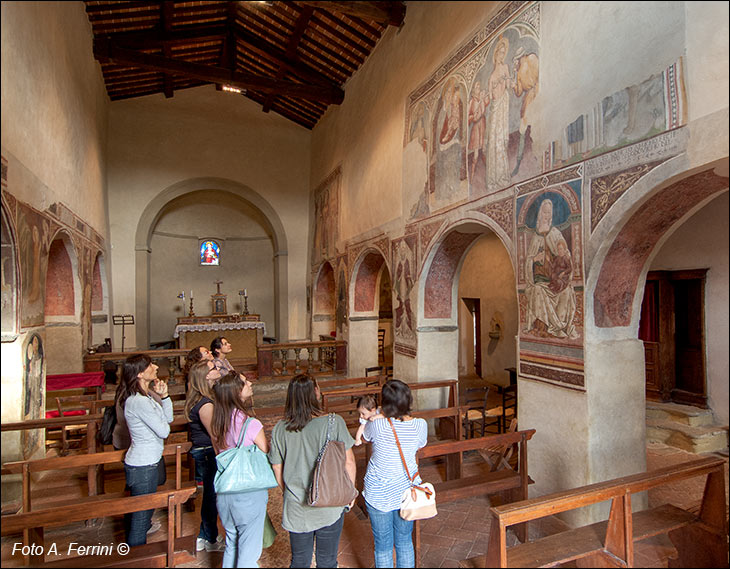 Affreschi Pieve Sietina