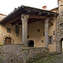 Castel Focognano, loggetta