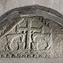 Chiesa di Salutio, pietra longobarda