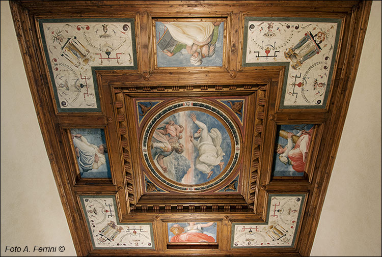 Camera di Abramo, Casa Vasari