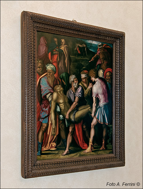 Cristo portato al Sepolcro, Giorgio Vasari