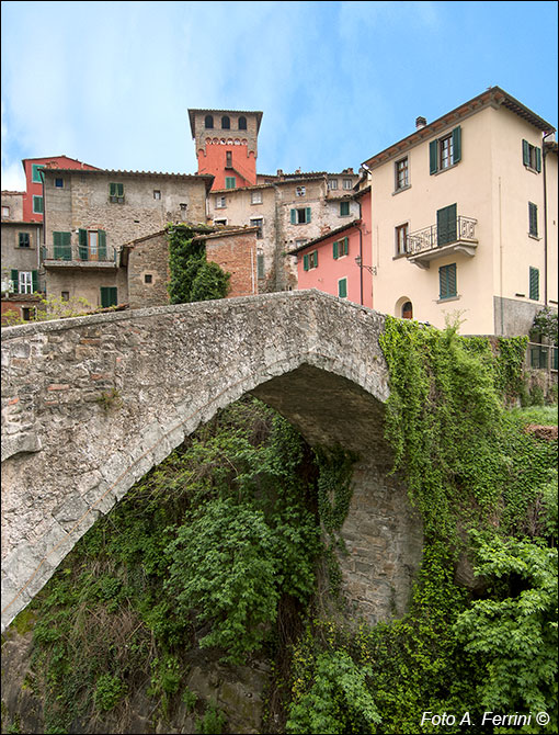 Il ponte medievale di Loro Ciuffenna
