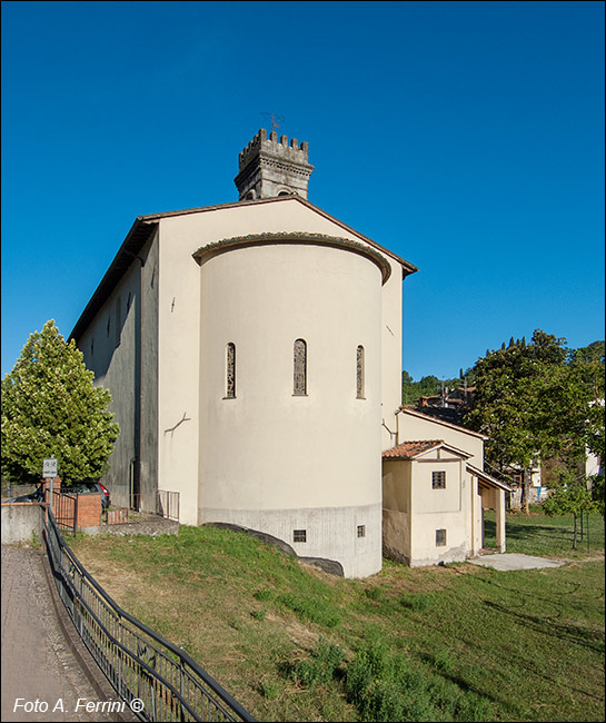 Chiesa di Rassina, abside