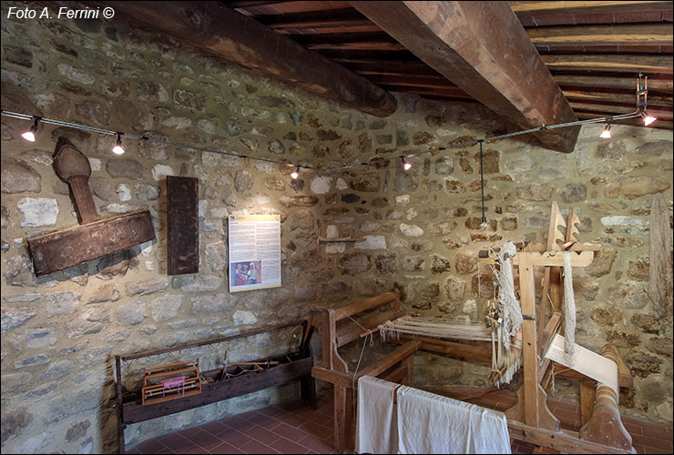 Castel Focognano, museo nella torre
