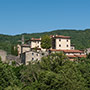 Castel Focognano, panorama