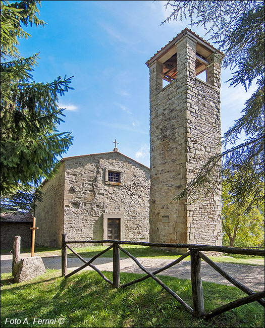 Cetica, Chiesa di Santa Maria
