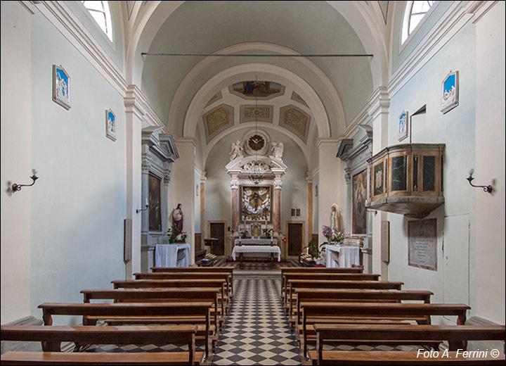 Oratorio della Visitazione, interno.