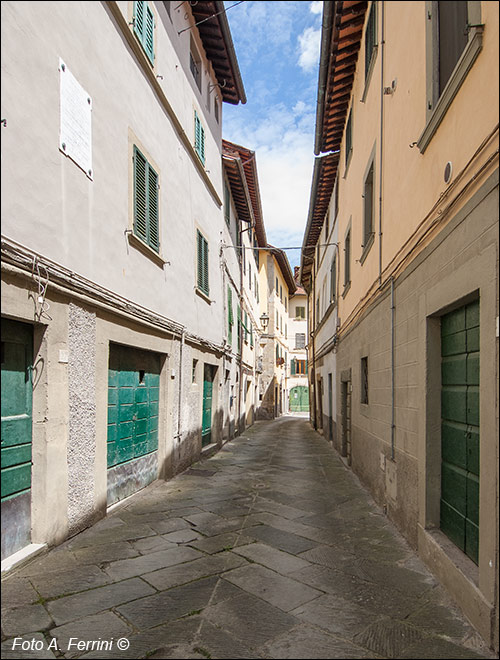 Via del Teatro, Strada in Casentino