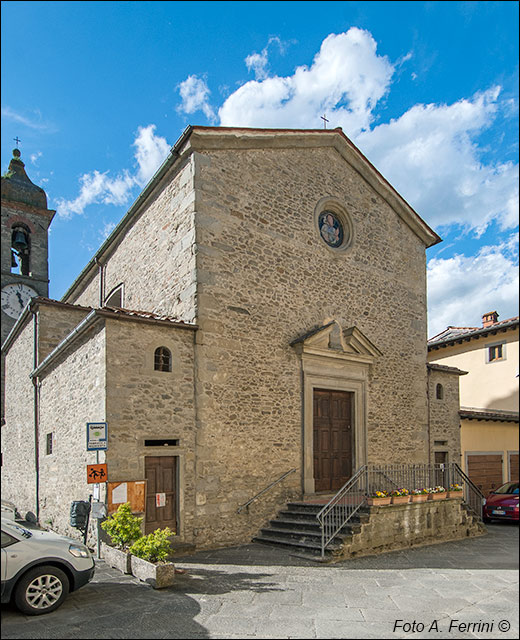 Prato di Strada, la chiesa