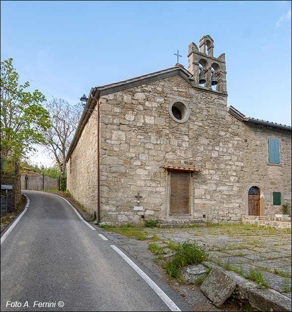 Caiano, la chiesa