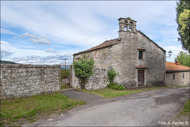 Poggio di Vertelli, la chiesa