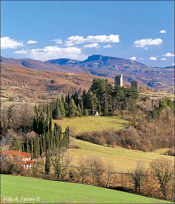 Castello di Romena, panorama