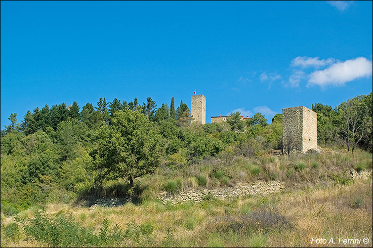 Strada dalla pieve al castello