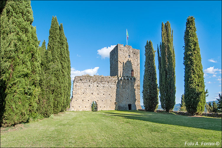Castello di Romena, la piazza d’armi