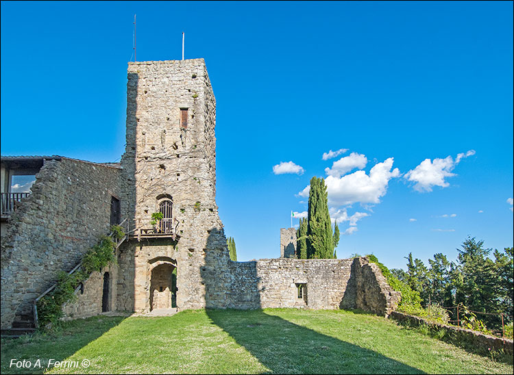 Torre della Postierla, Castello di Romena