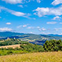 Panorama sul Castello di Romena