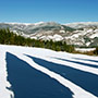 Monte Falterona, vista invernale