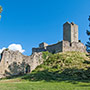Castello di Romena, zona di accesso