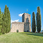 Castello di Romena, la piazza d’armi