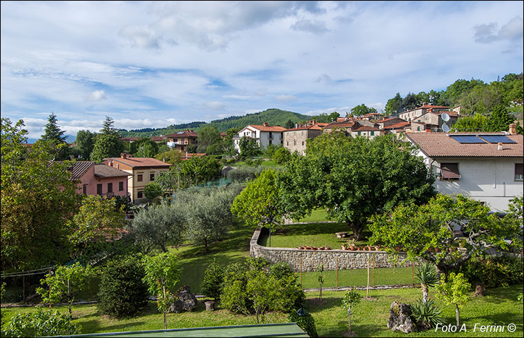 Chitignano, paese nel verde