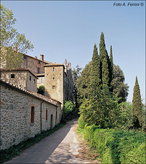 Accesso al Castello di Chitignano