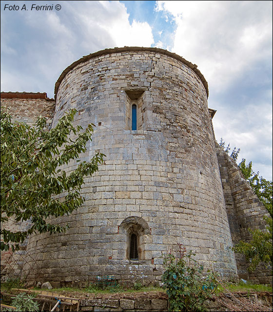 Pieve di Buiano, l’abside