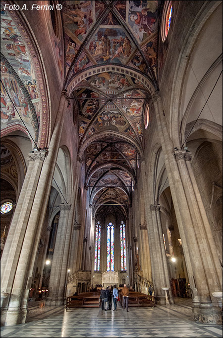 Duomo di Arezzo, le volte decorate