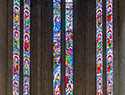 Duomo di Arezzo, vetrate dell'abside