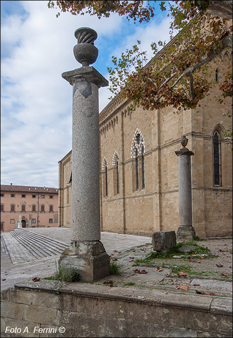 Il Duomo di Arezzo visto dal Prato
