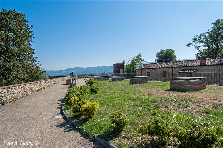 Fortezza di Arezzo, l’interno
