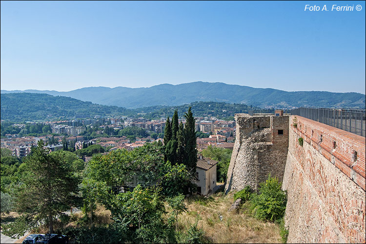 Fortezza di Arezzo, panorama
