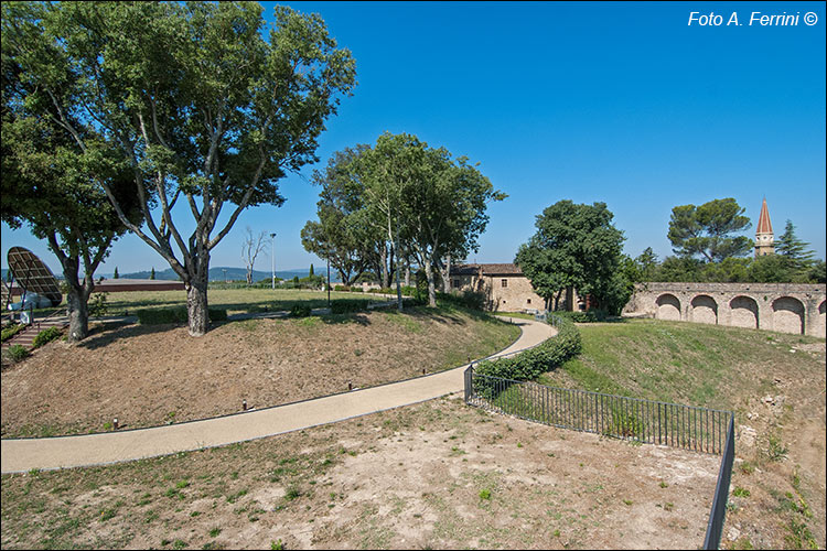 Fortezza di Arezzo, l’interno
