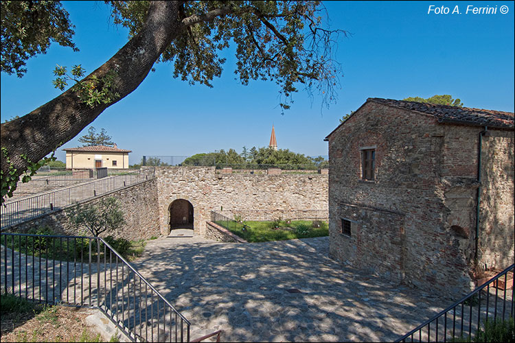 Fortezza di Arezzo, l’interno

