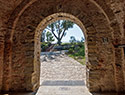 Fortezza di Arezzo, porta interna
