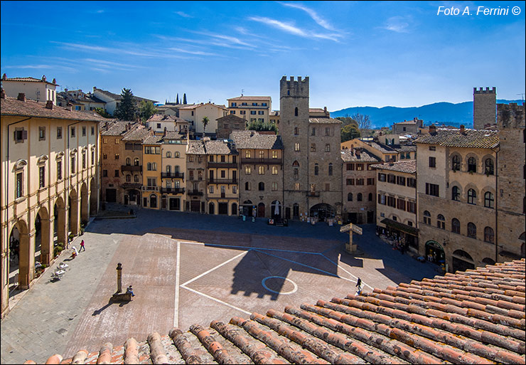 Piazza Grande, Arezzo.