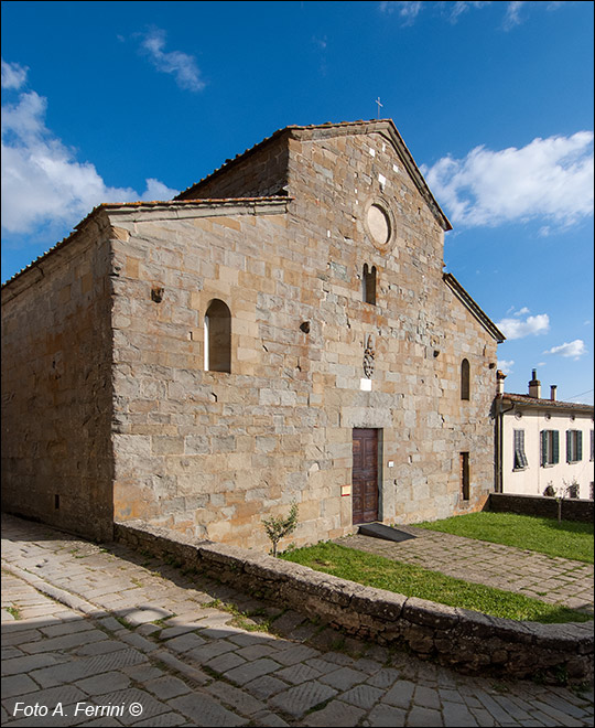 Facciata Pieve di Gropina